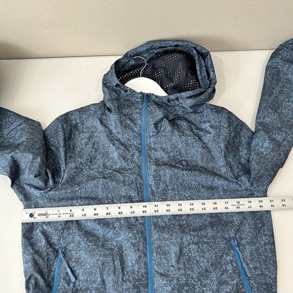 Kari Traa Womens Jacket Small Blue Ane Astro Speckled Wind Resistant Performance - Picture 2 of 13